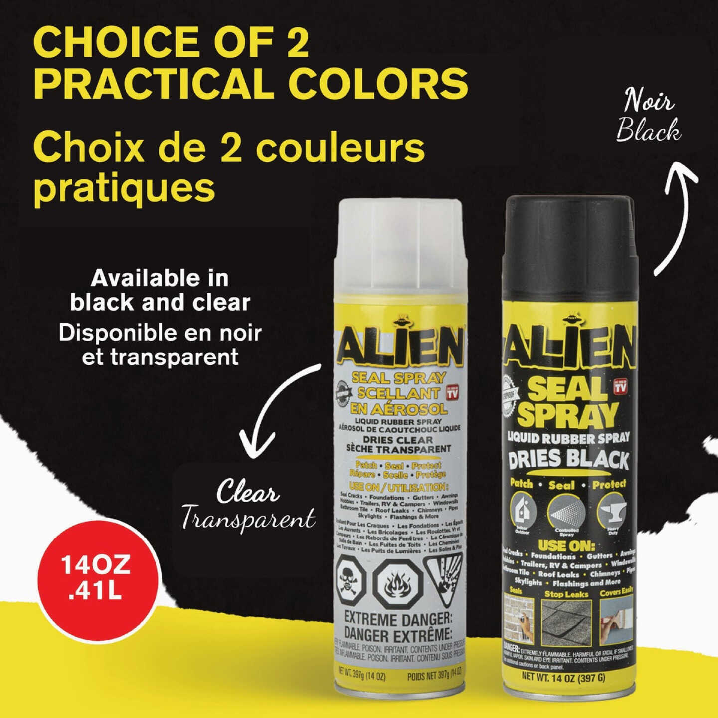 Alien 14 Oz. Seal Spray, Clear Image 2