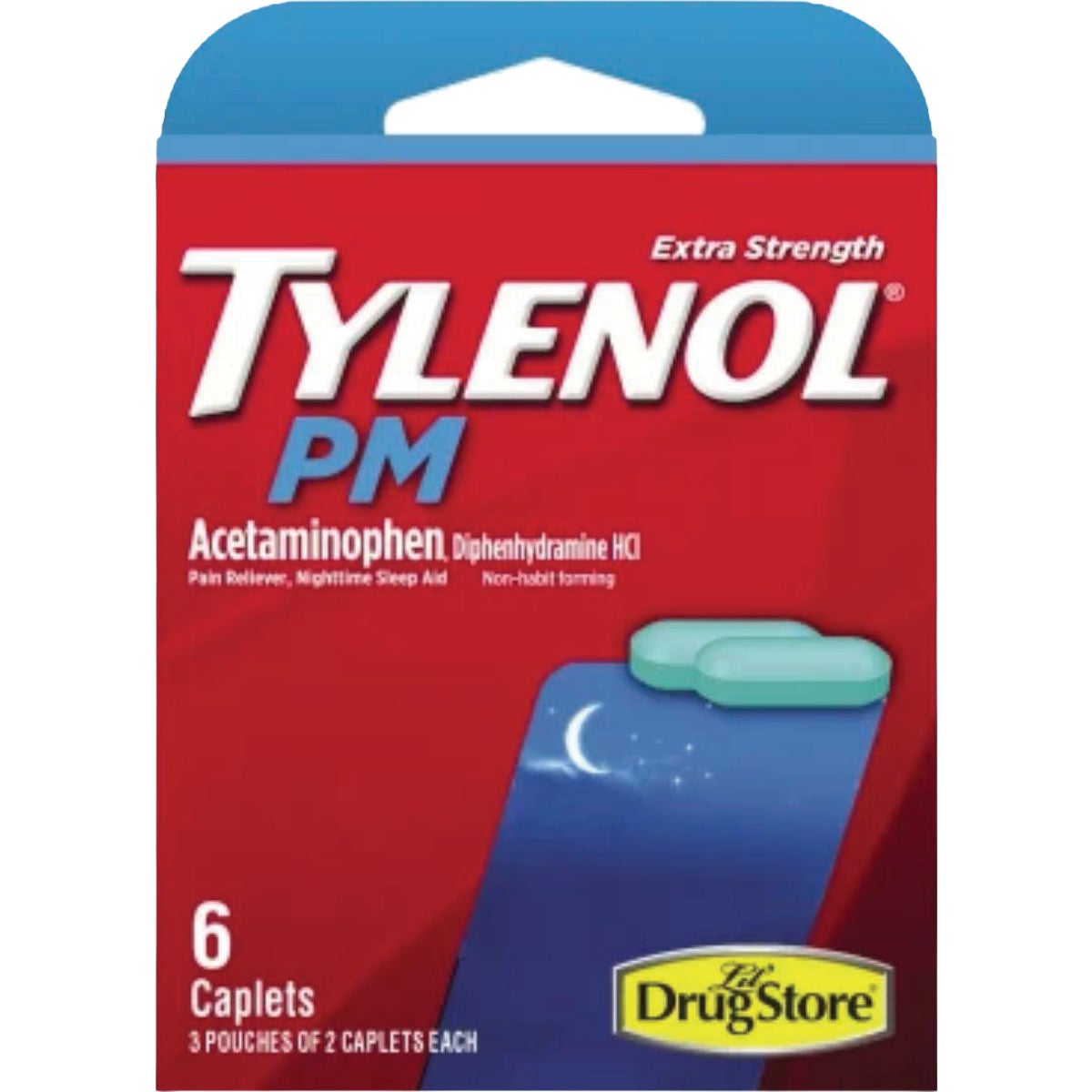 Lil Drug Store Trial Tylenol PM (6-Count)