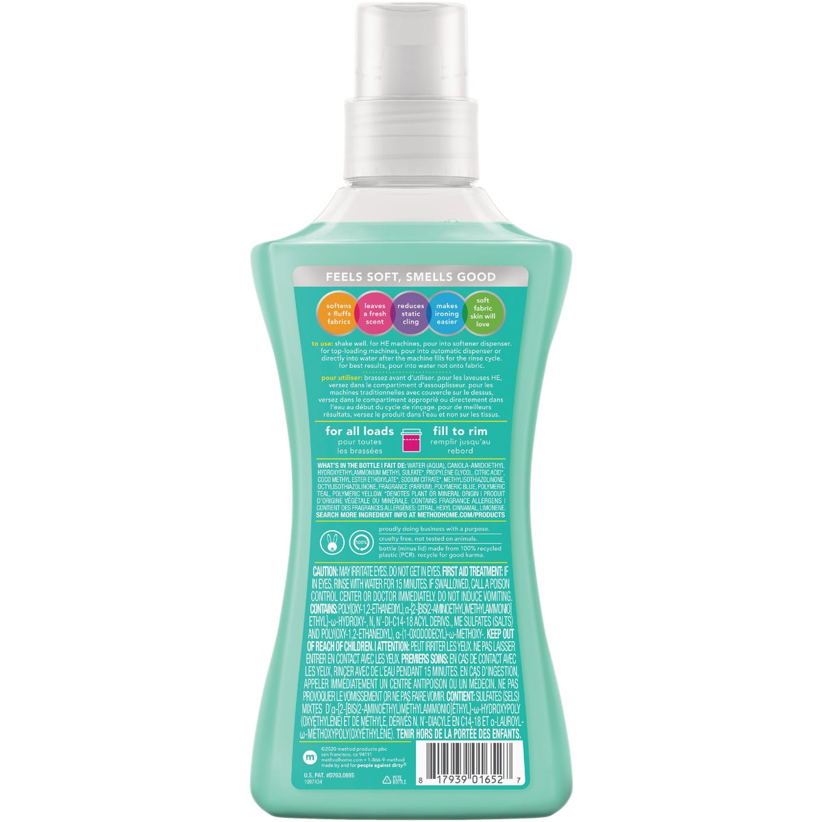 Method 53.5 Oz. Beach Sage Liquid Fabric Softener Image 2