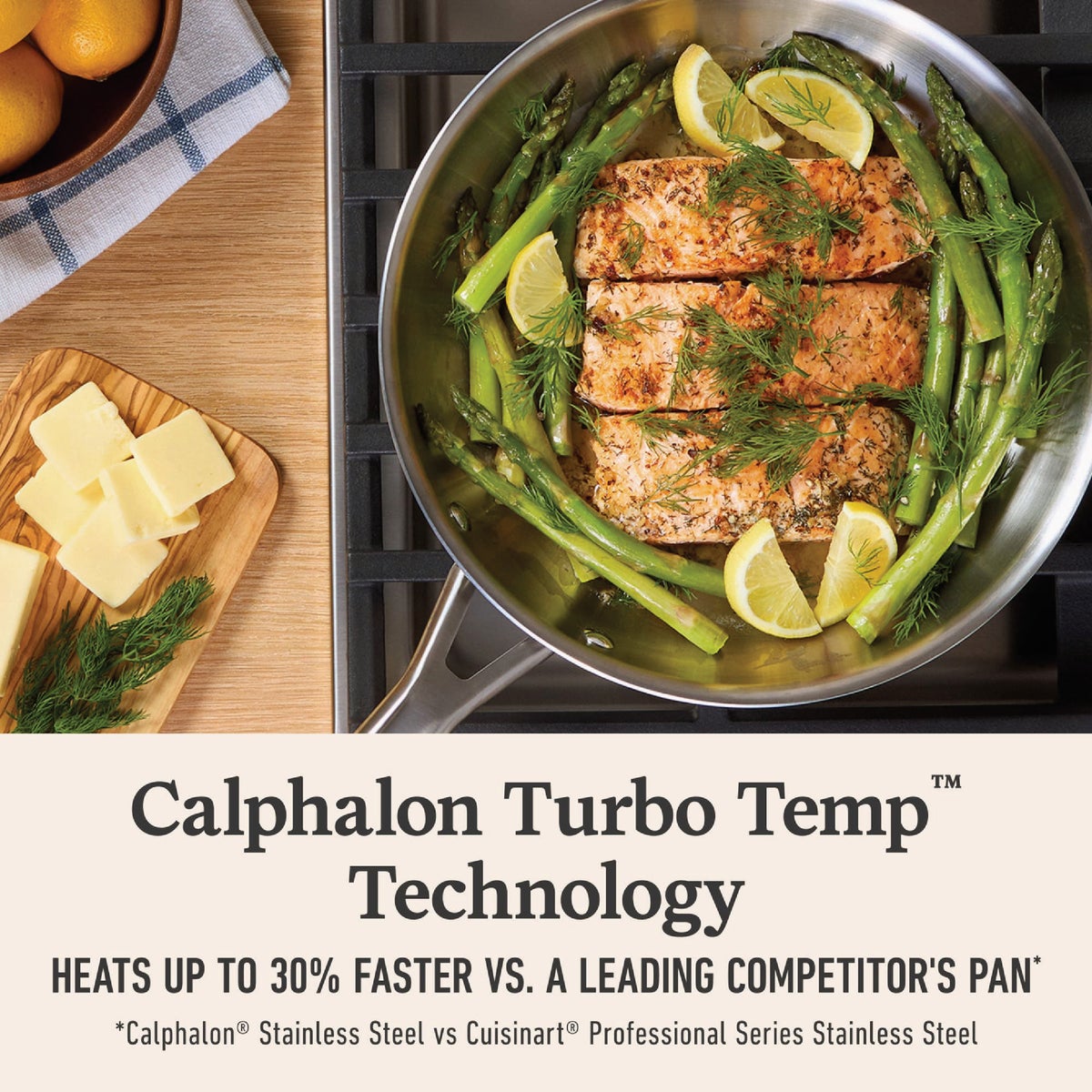 Calphalon Stainless Steel 6-Piece Cookware Set, Silver Image 6