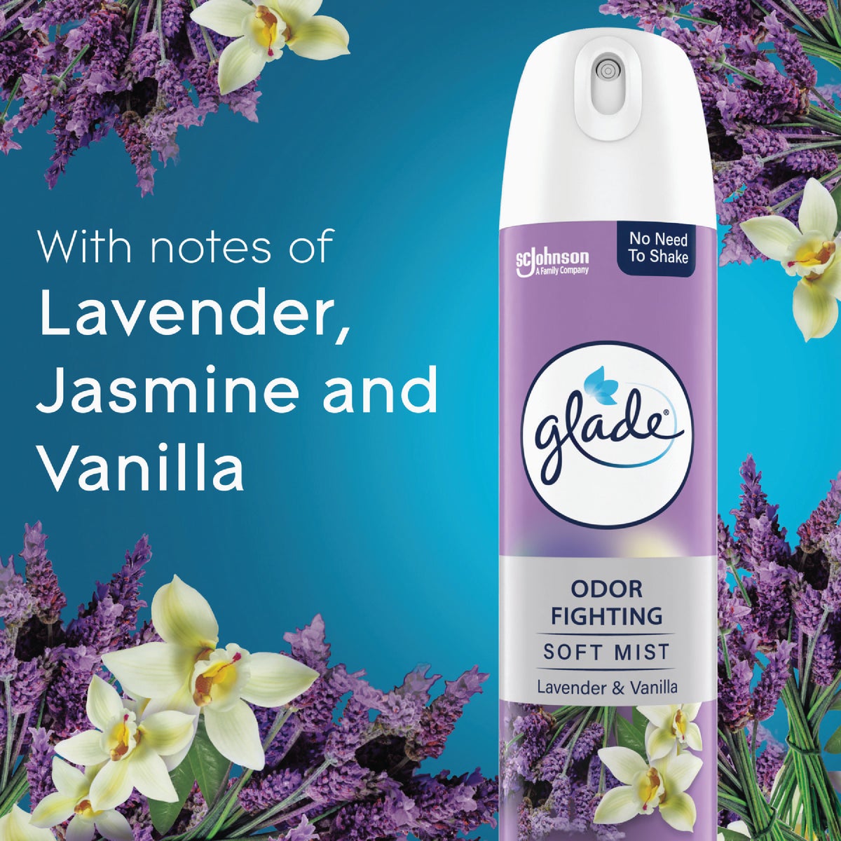 Glade 2X Fragrance 7.3 Oz. Lavender & Vanilla Spray Air Freshener Image 5