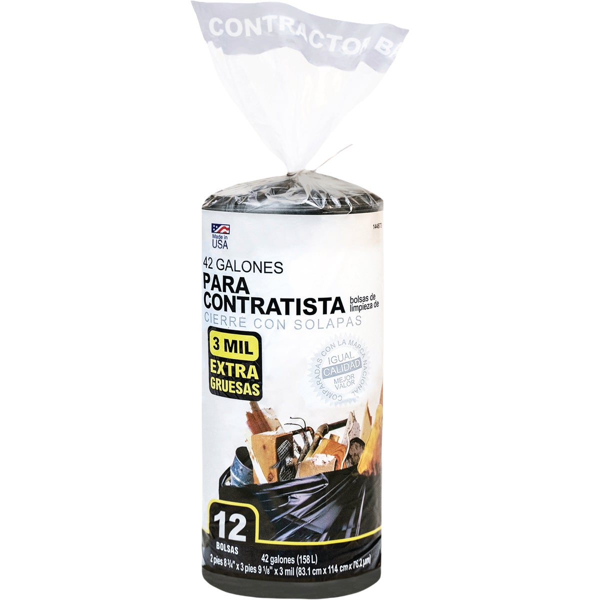True Value 42 Gal. Contractor Trash Bags (12-Count) Image 2