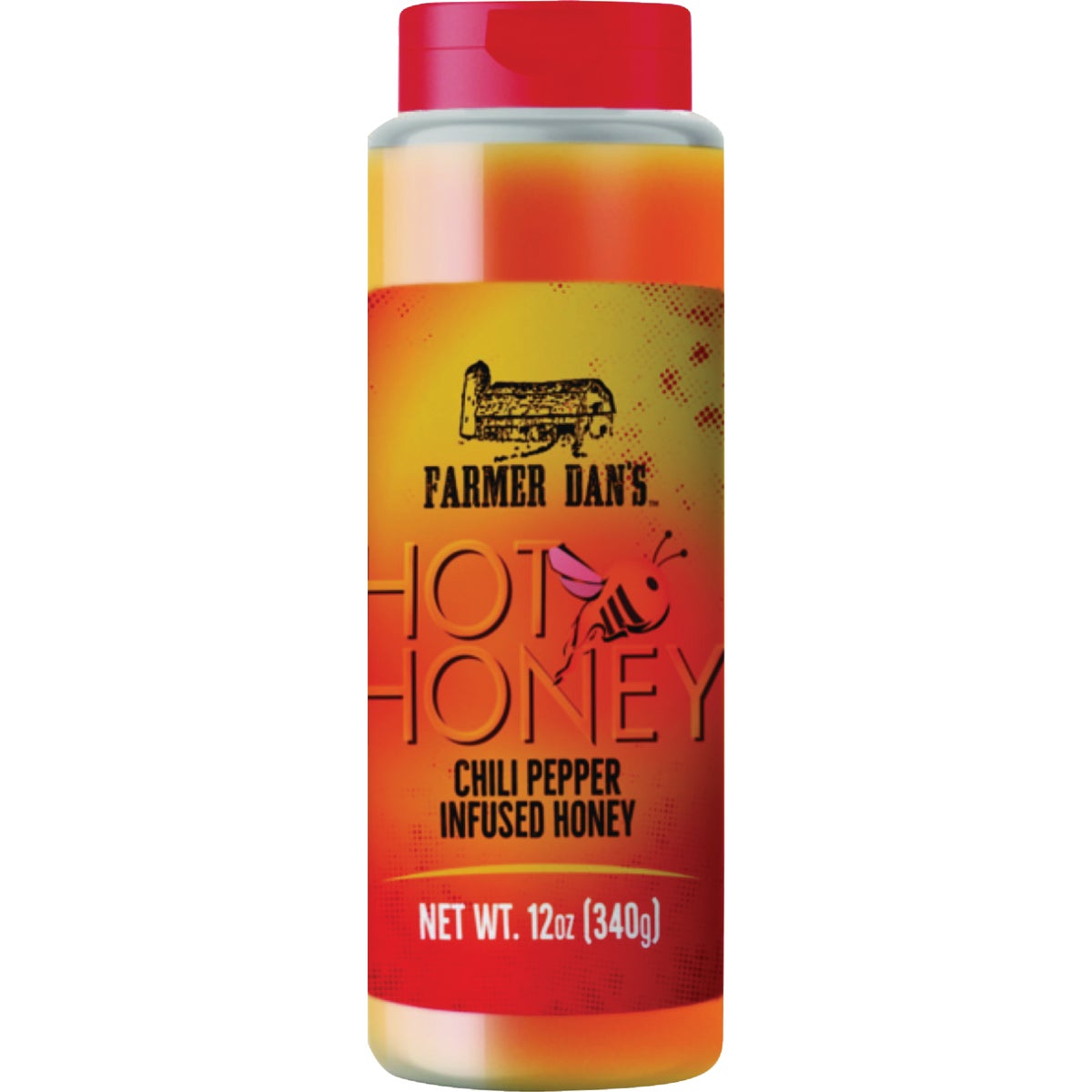 Farmer Dan's 12 Oz. Hot Honey Squeeze Bottle