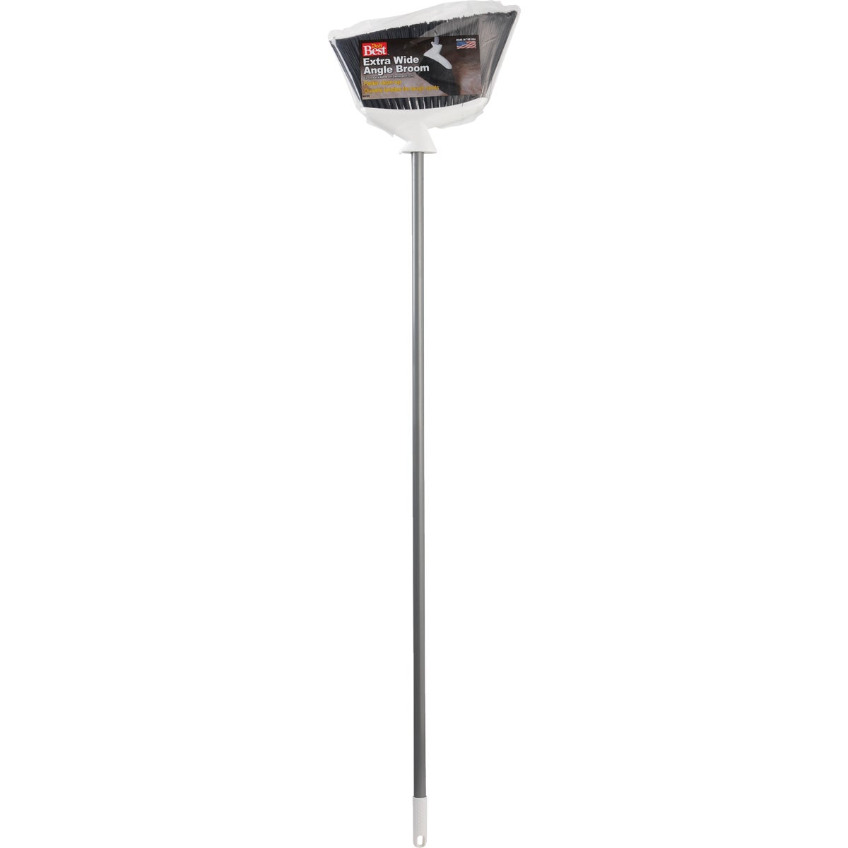 Do it Best 12 In. W. x 52 In. L. Steel Handle Angle Household Broom Image 3