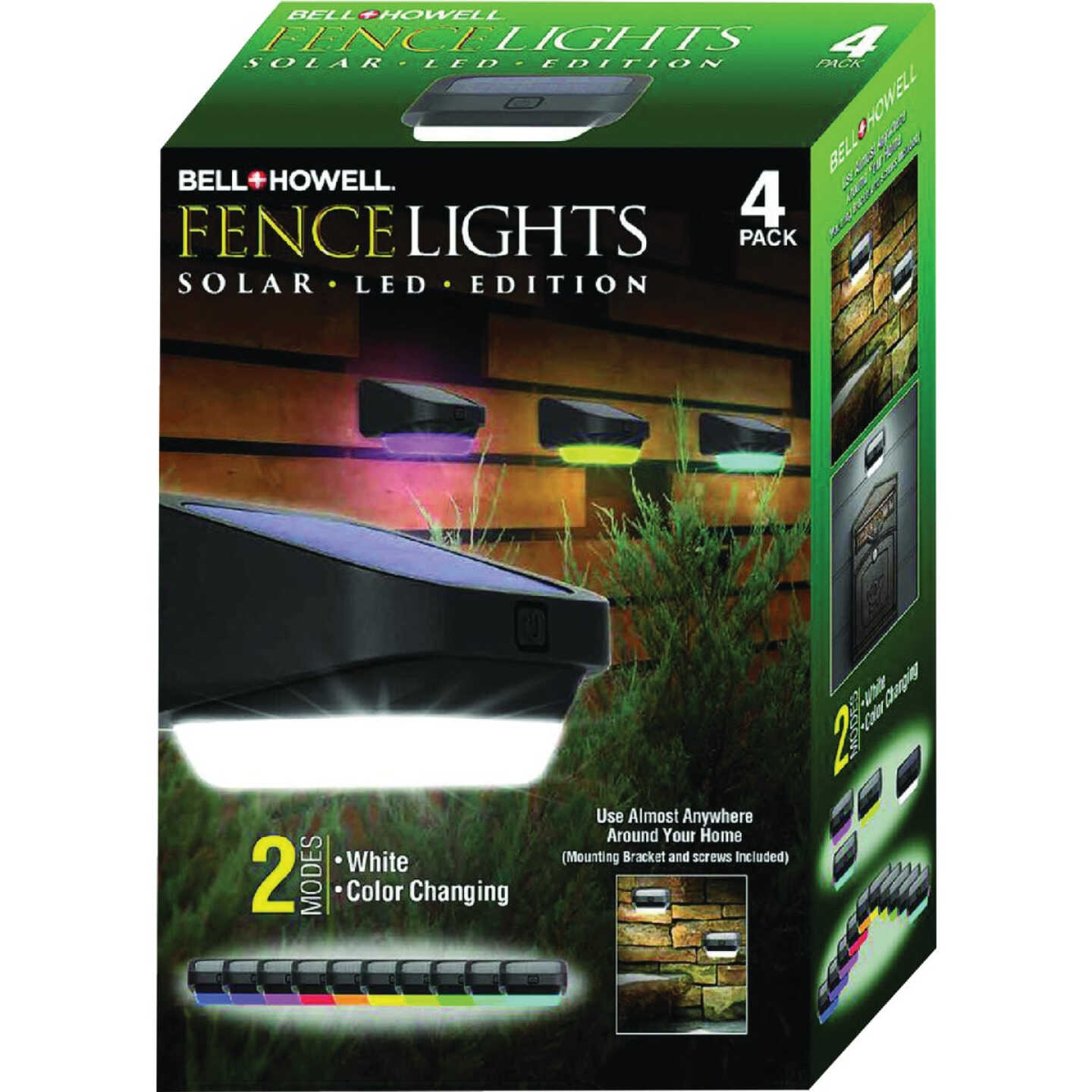 Bell+Howell Solar LED Deck/Fence Light (4-Pack) Image 1