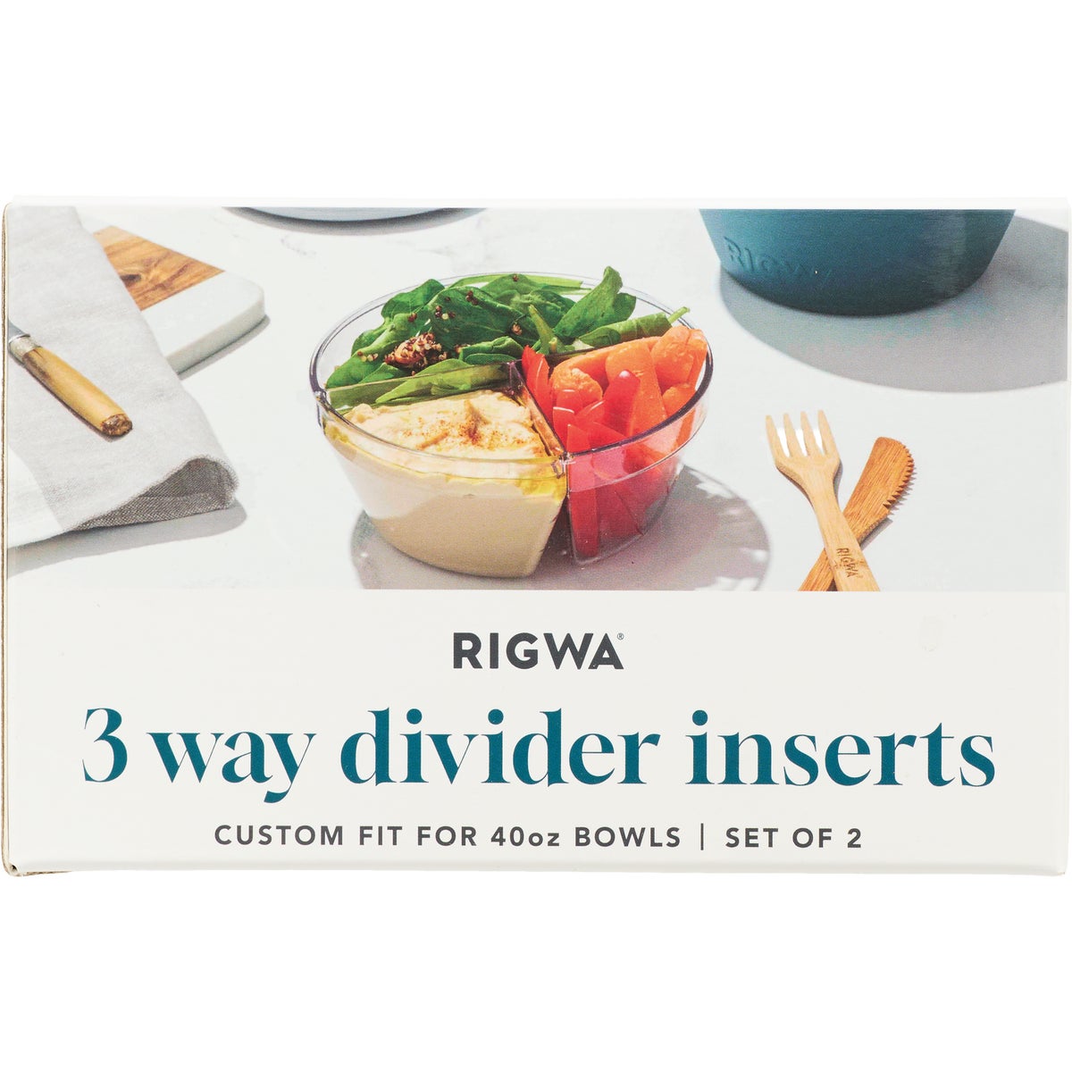 Rigwa Life 3-Way Divider Set for 40 Oz. Bowls Image 5