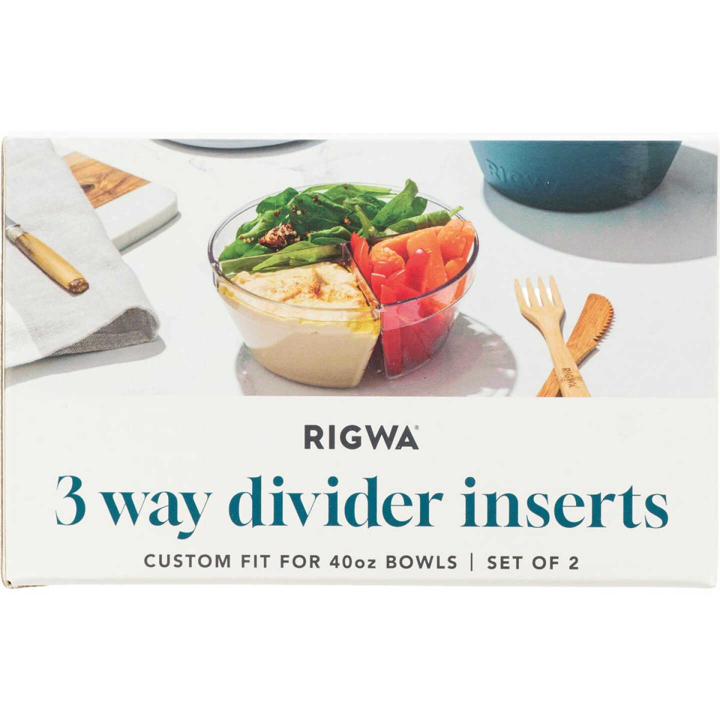 Rigwa Life 3-Way Divider Set for 40 Oz. Bowls Image 5