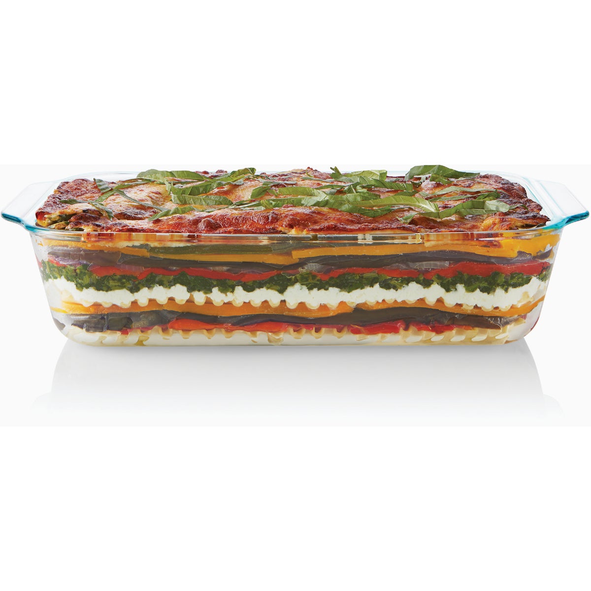 Pyrex Deep Dish 9 In. x 13 In. Glass Oblong Baking Dish Image 2