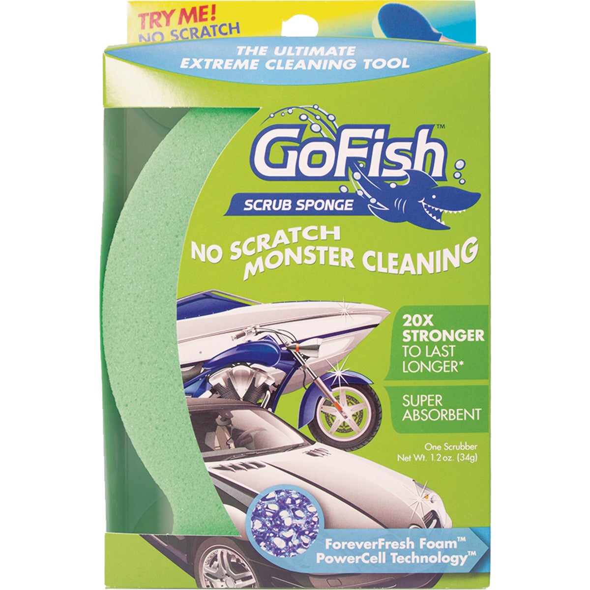 DishFish GoFish Scrub Sponge