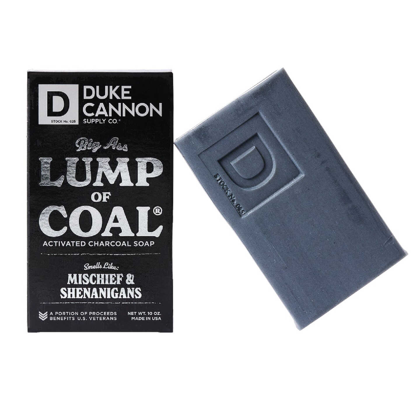 Duke Cannon 10 Oz. Big Ass Lump of Coal Soap Image 1