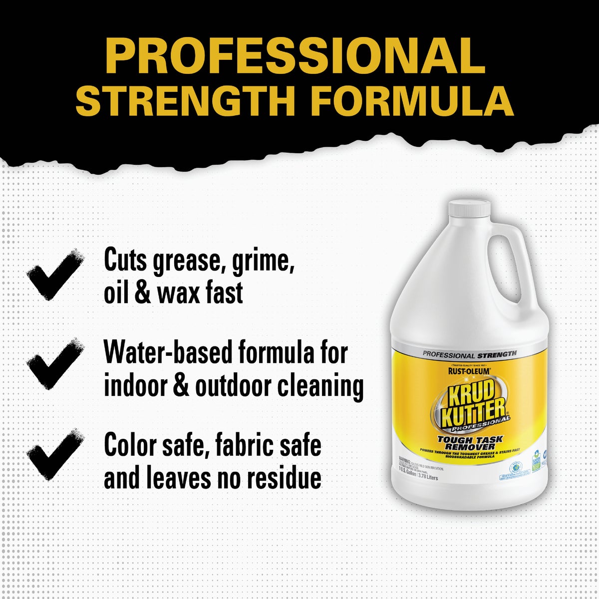 Krud Kutter Professional 1 Gal. Tough Task Remover All-Purpose Cleaner Image 2