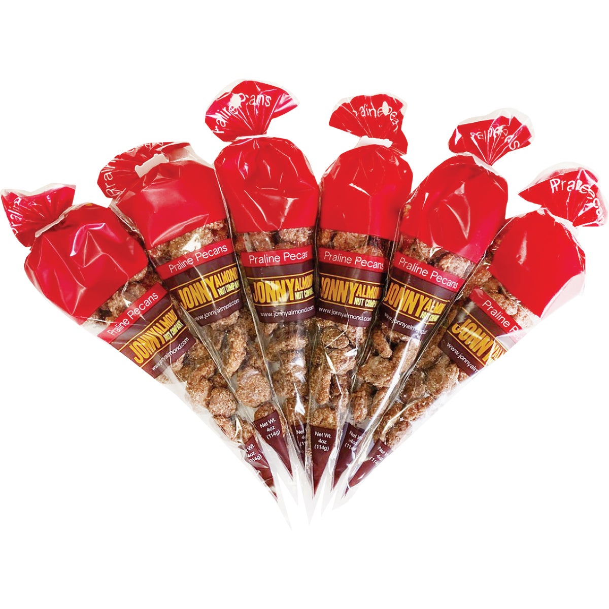 Jonny Almond 4 Oz. Praline Pecans