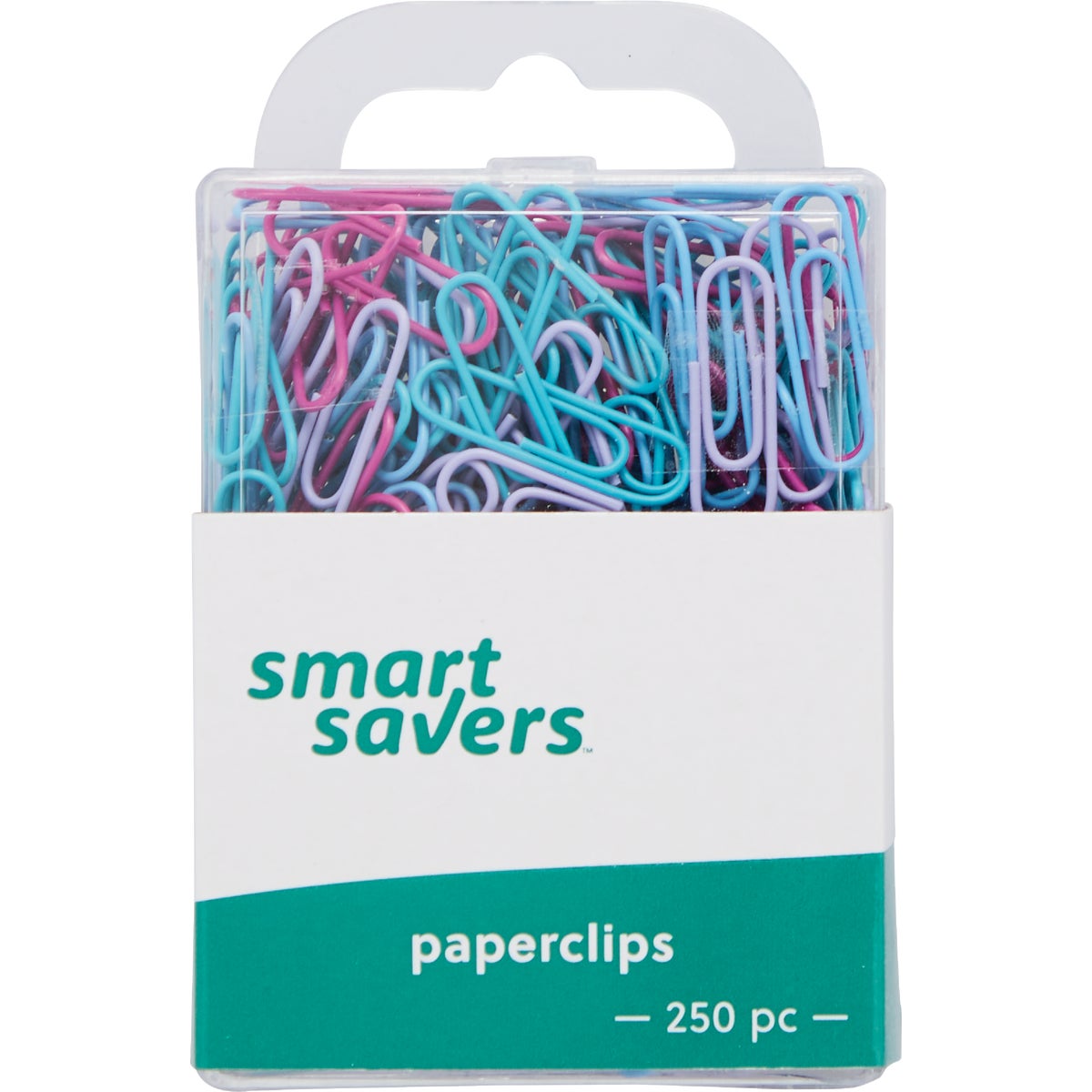 Smart Savers Color Paper Clips (250-Pack)