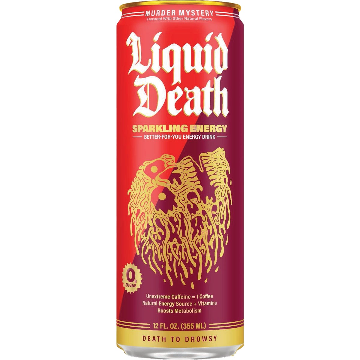 Liquid Death 12 Oz. Murder Mystery Sparkling Energy Drink