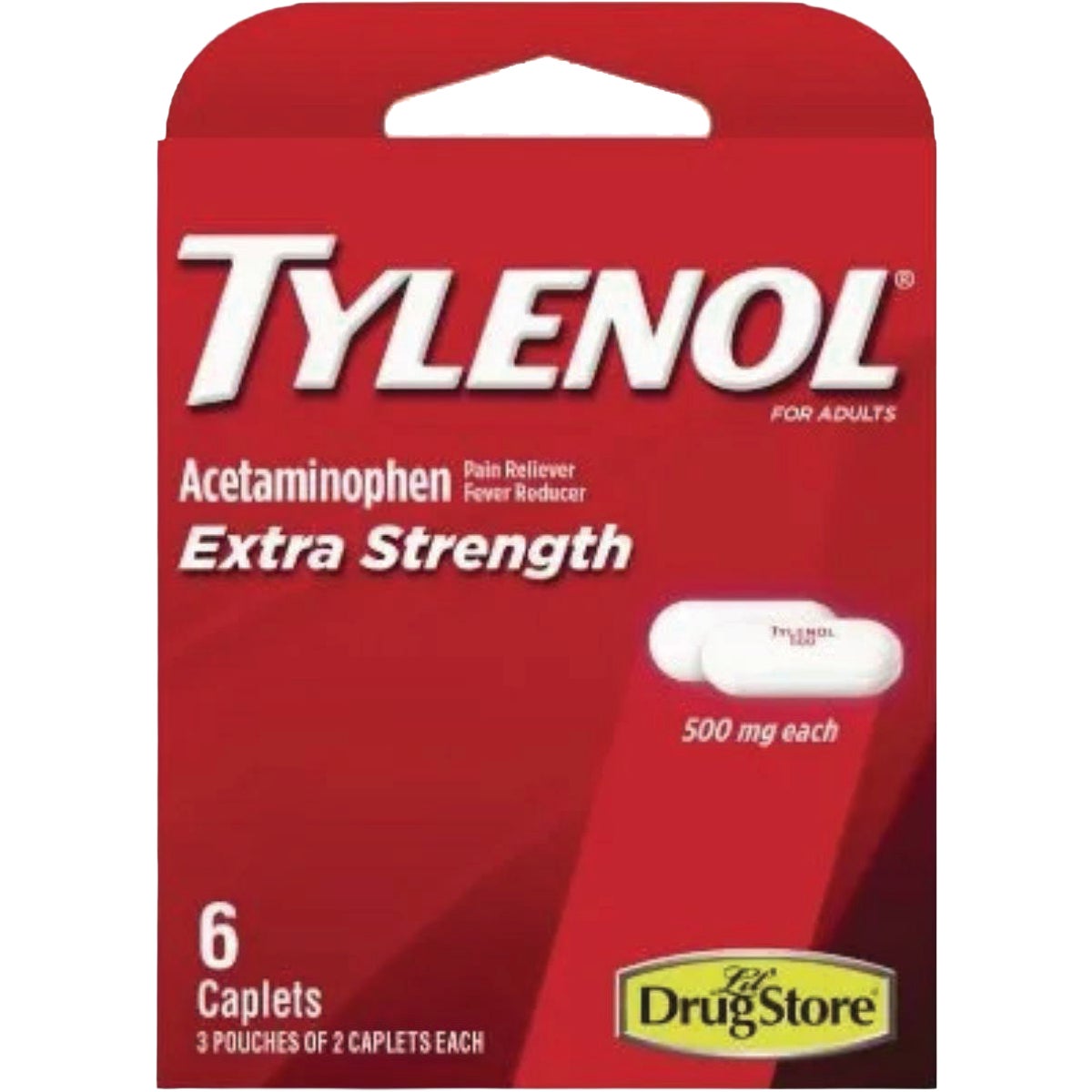 Lil Drug Store Trial Tylenol (6-Count)
