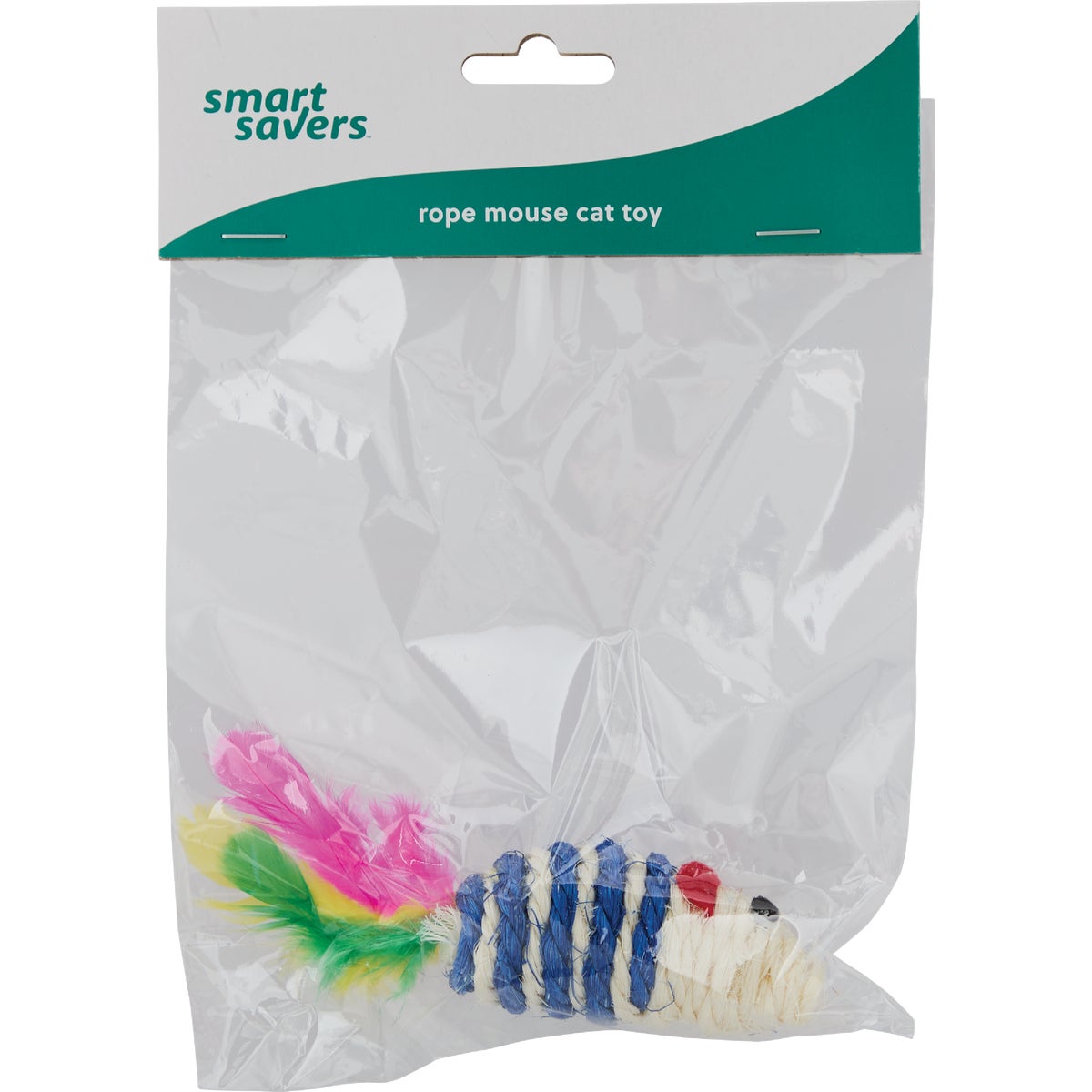 Smart Saver Rope Mouse Cat Toy