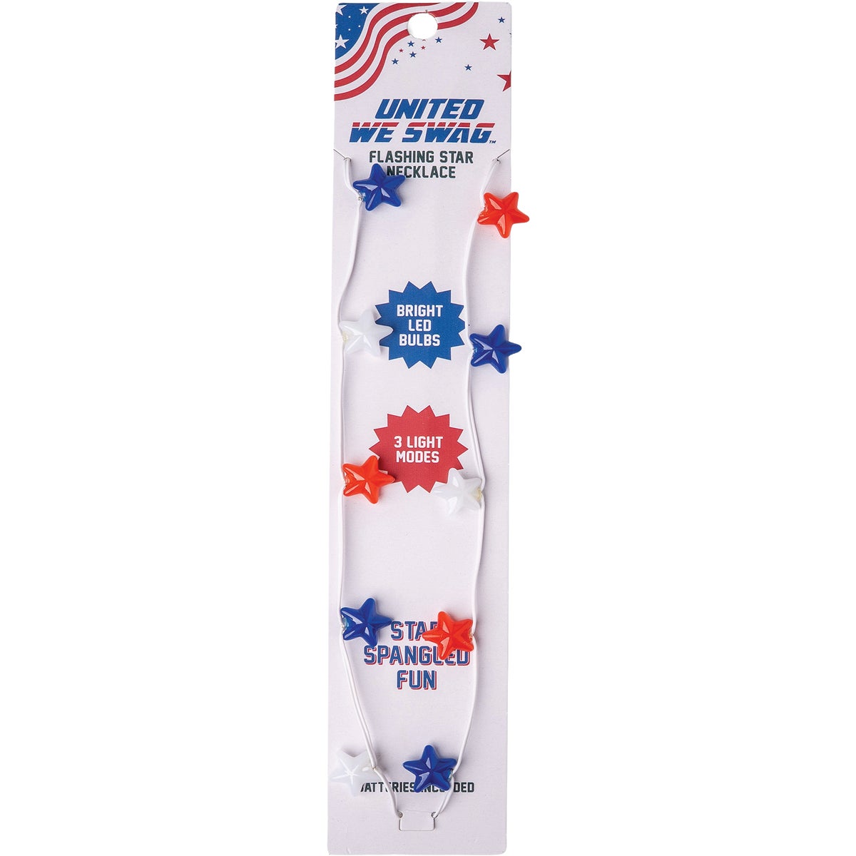 Patriot Pride USA Light Up Necklace Image 2