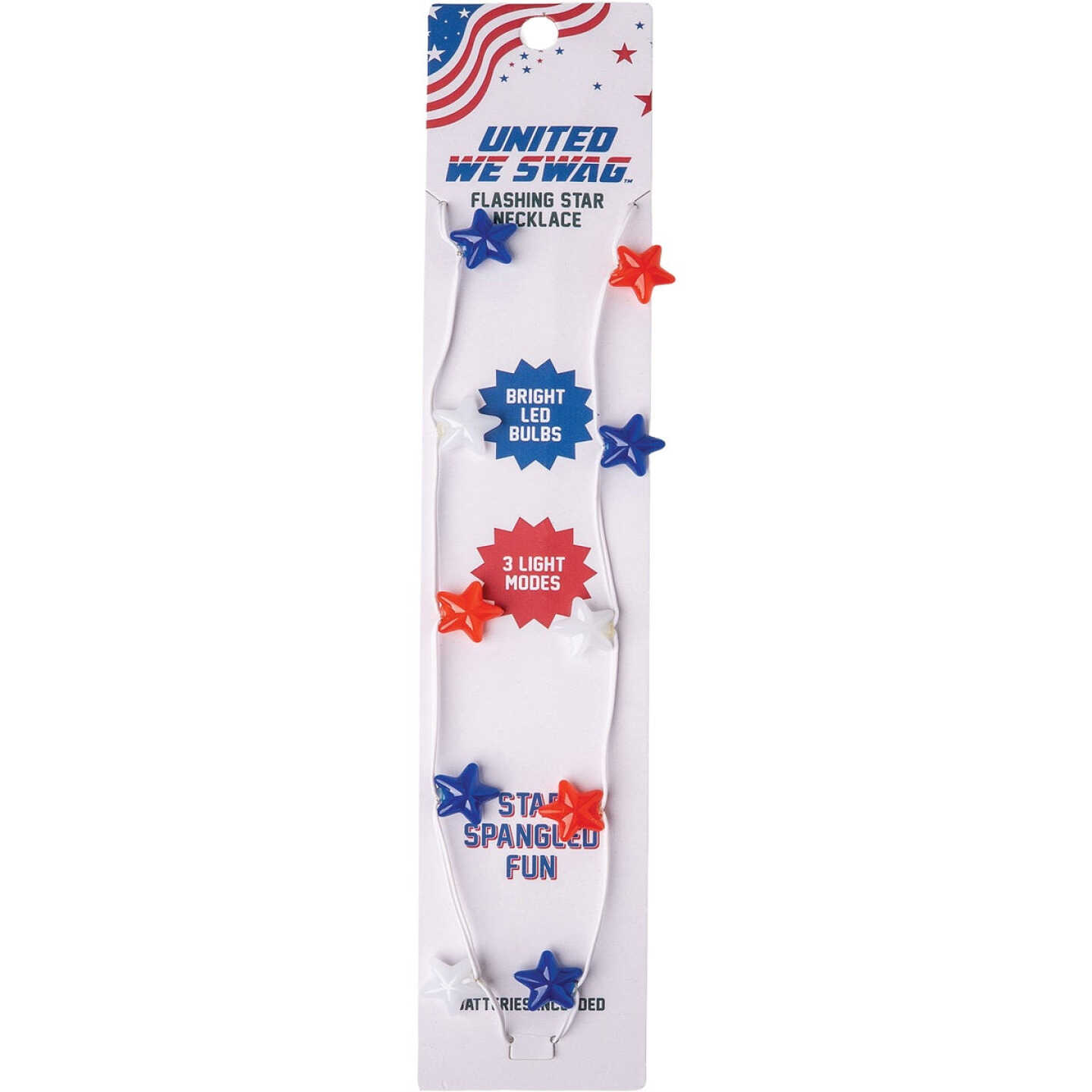 Patriot Pride USA Light Up Necklace Image 2