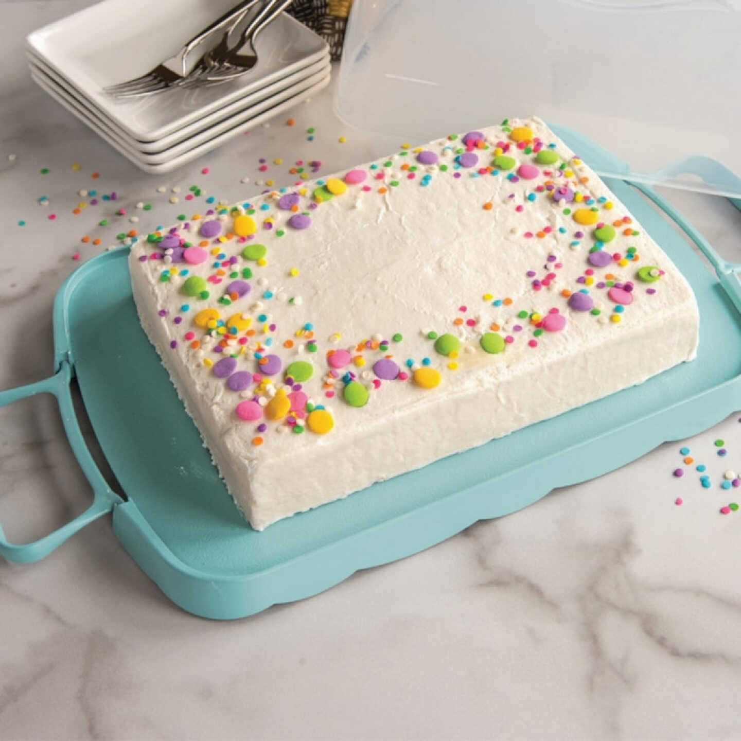 Nordic Ware Reversible Cake & Cupcake Carrier Image 3