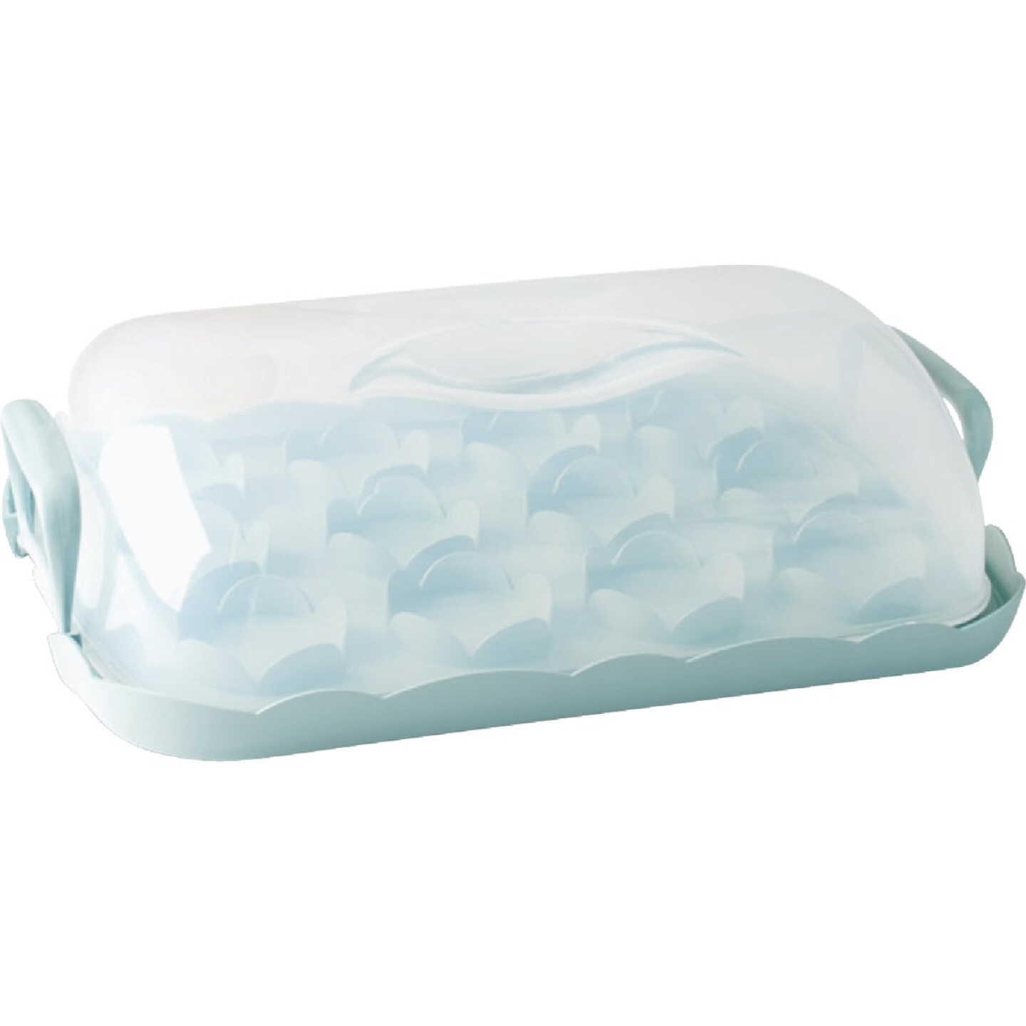 Nordic Ware Reversible Cake & Cupcake Carrier Image 1