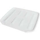Grayline 14.6 In. W x 16.1 In. L White Drainer Tray Image 1