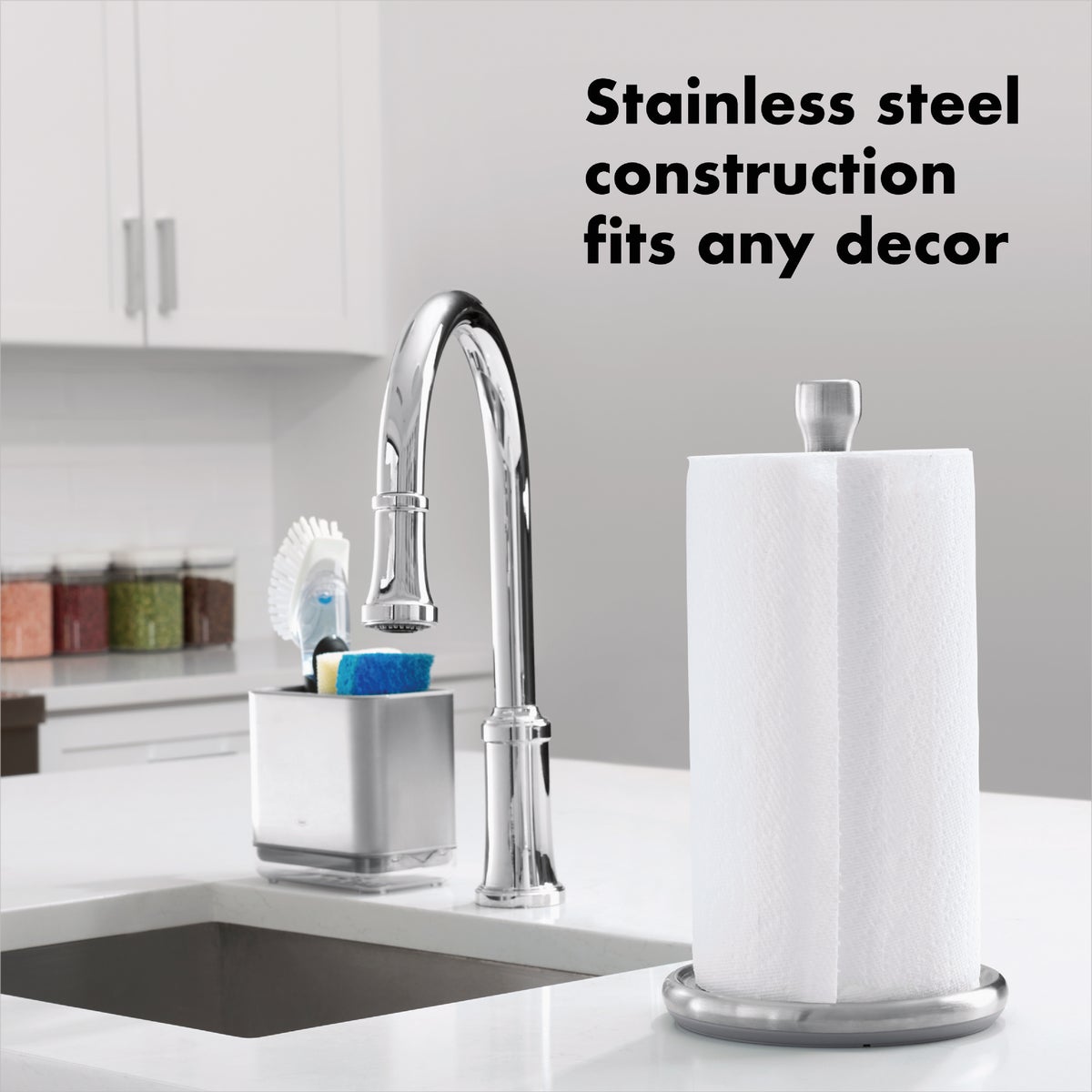 OXO Good Grips Steady Paper Towel Holder Image 2