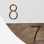 La Crosse Clock Co. 12 In. Sierra Wood Wall Clock Image 3