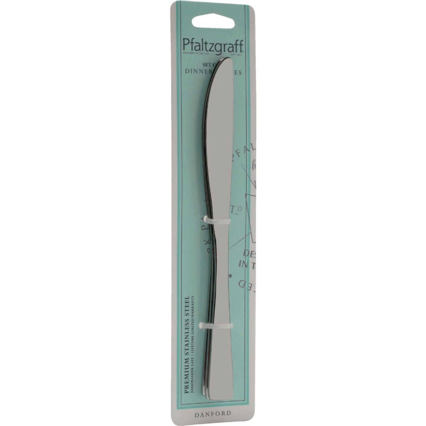 Pfaltzgraff Danford Premium Stainless Steel Dinner Knives (3-Pack) Image 1