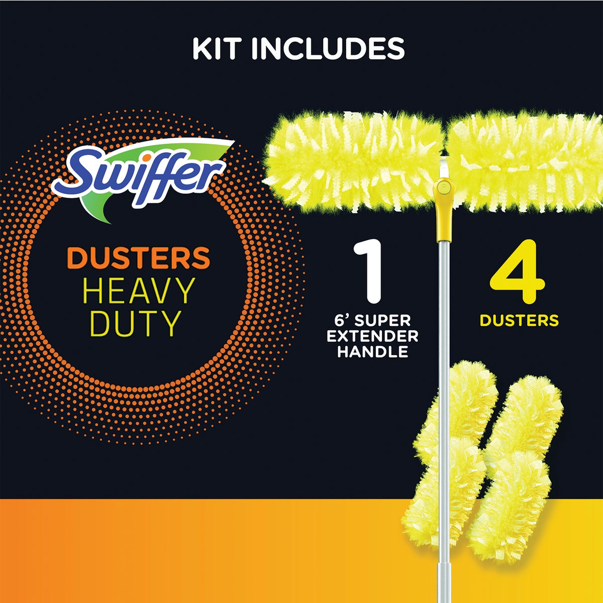 Swiffer 360 Duster Starter Kit with Super Extendable Handle Image 1