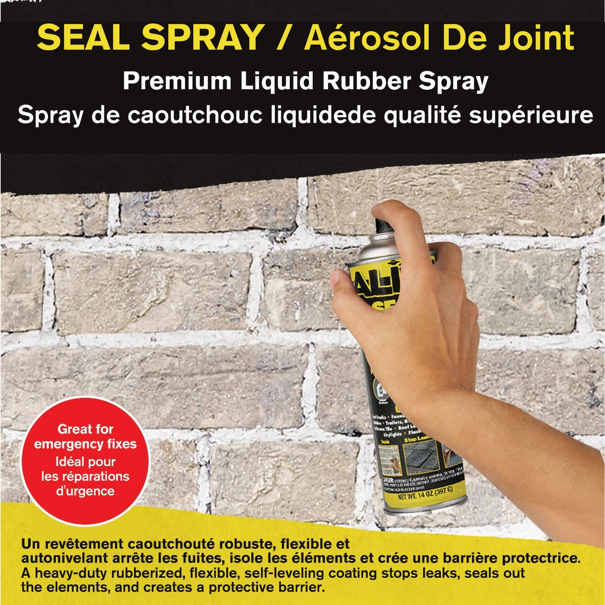 Alien 14 Oz. Seal Spray, Black Image 3