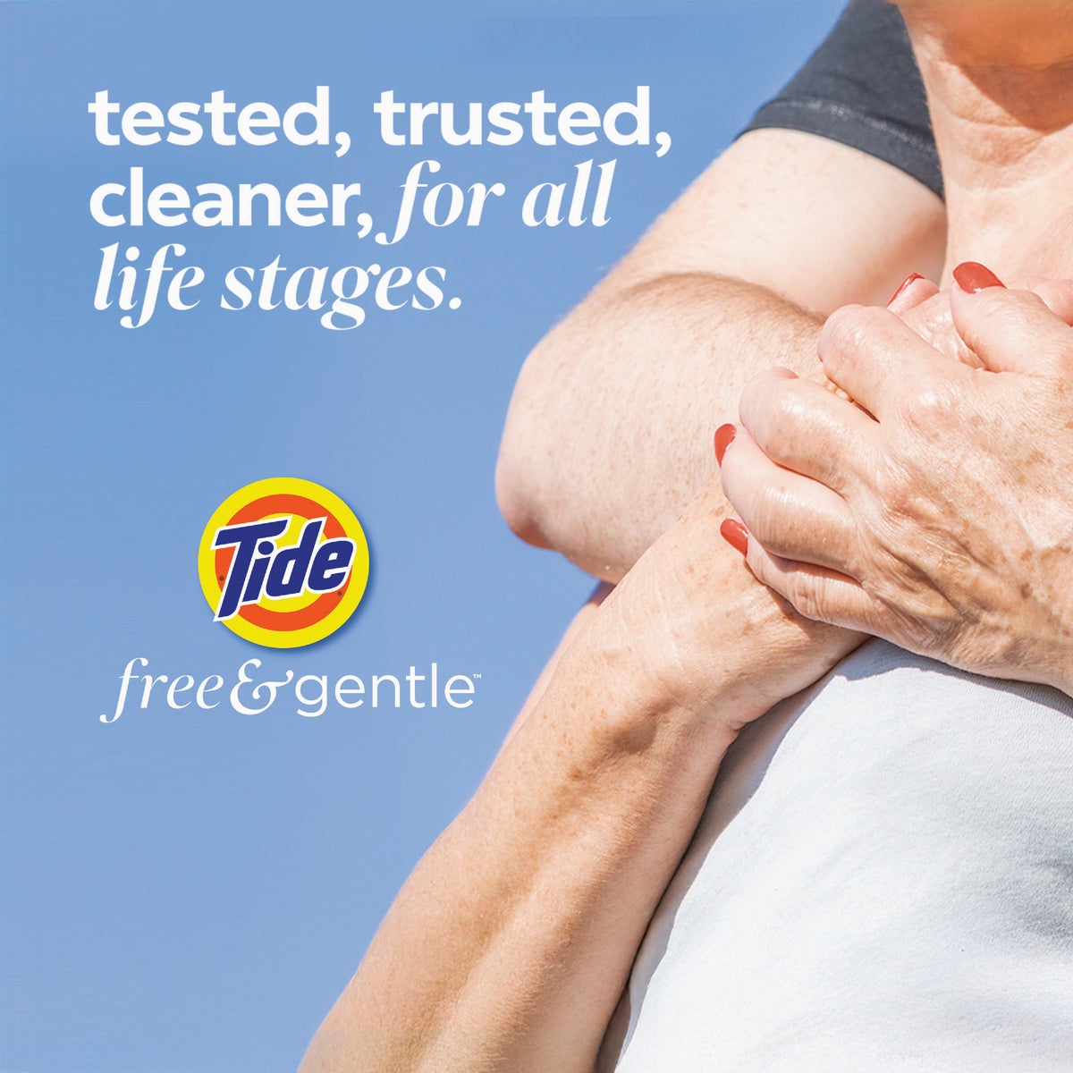 Tide Pods Free & Gentle Unscented Liquid Laundry Detergent Soap Pacs (14-Count) Image 4