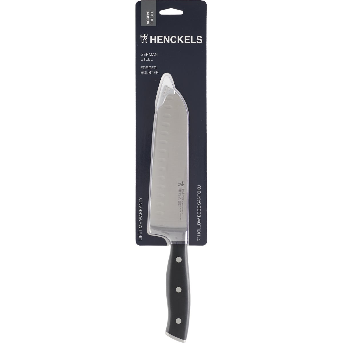 J. A. Henckels International Forged Accent 7 In. Hollow Edge Santoku Knife Image 2
