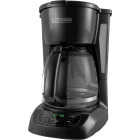 Black & Decker 12 Cup Programmable Black Coffee Maker Image 1