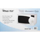 Magic Chef 0.7 Cu. Ft. White Countertop Microwave Image 1