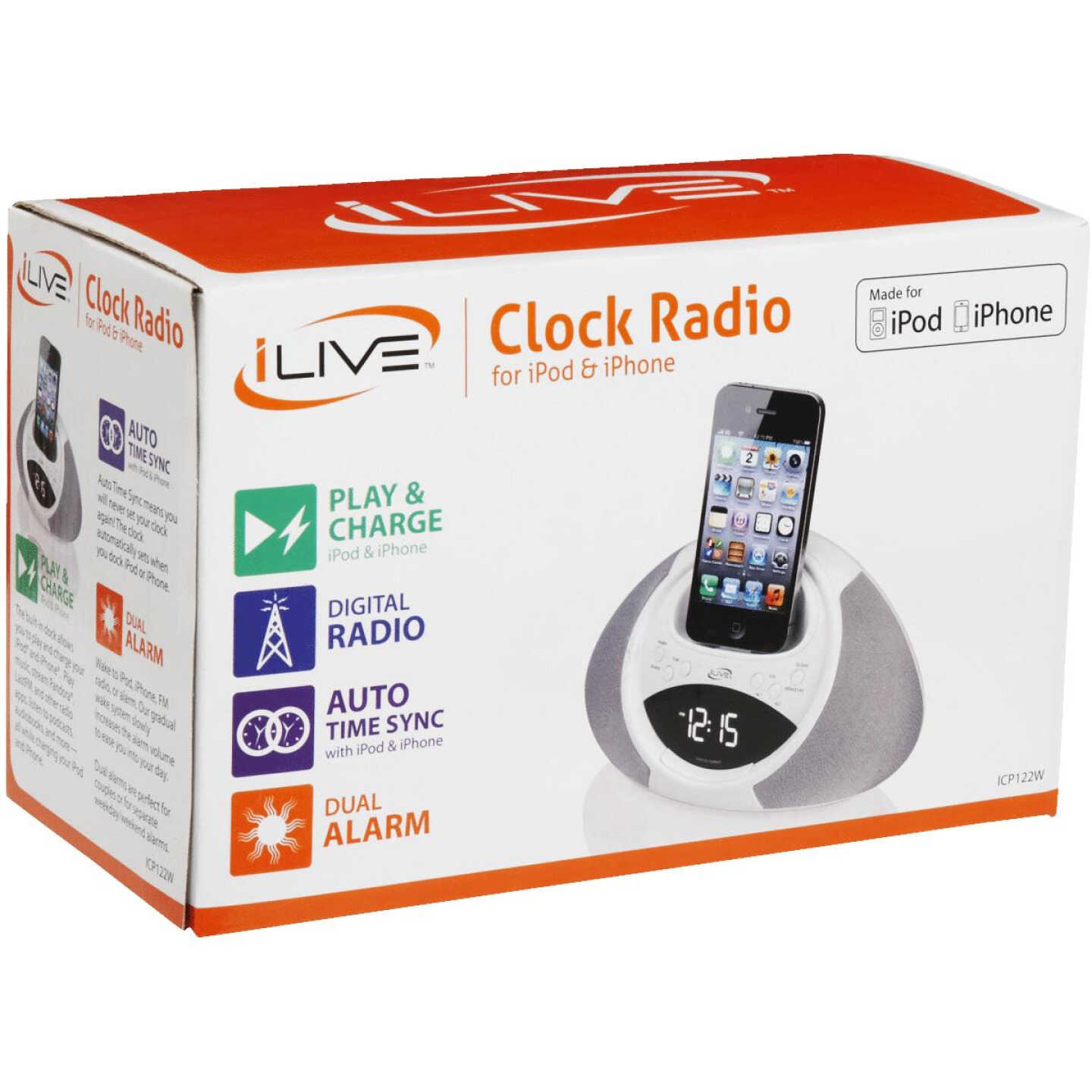 IPHONE/IPOD CLOCK RADIO Image 2