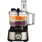 Hamilton Beach 10-Cup Stainless Steel Food Processor with Bowl Scraper Image 1