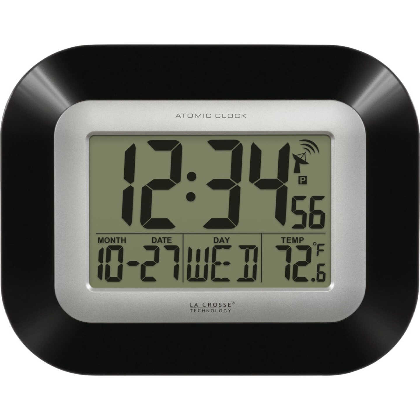 La Crosse Technology Digital Atomic Wall Clock Image 1