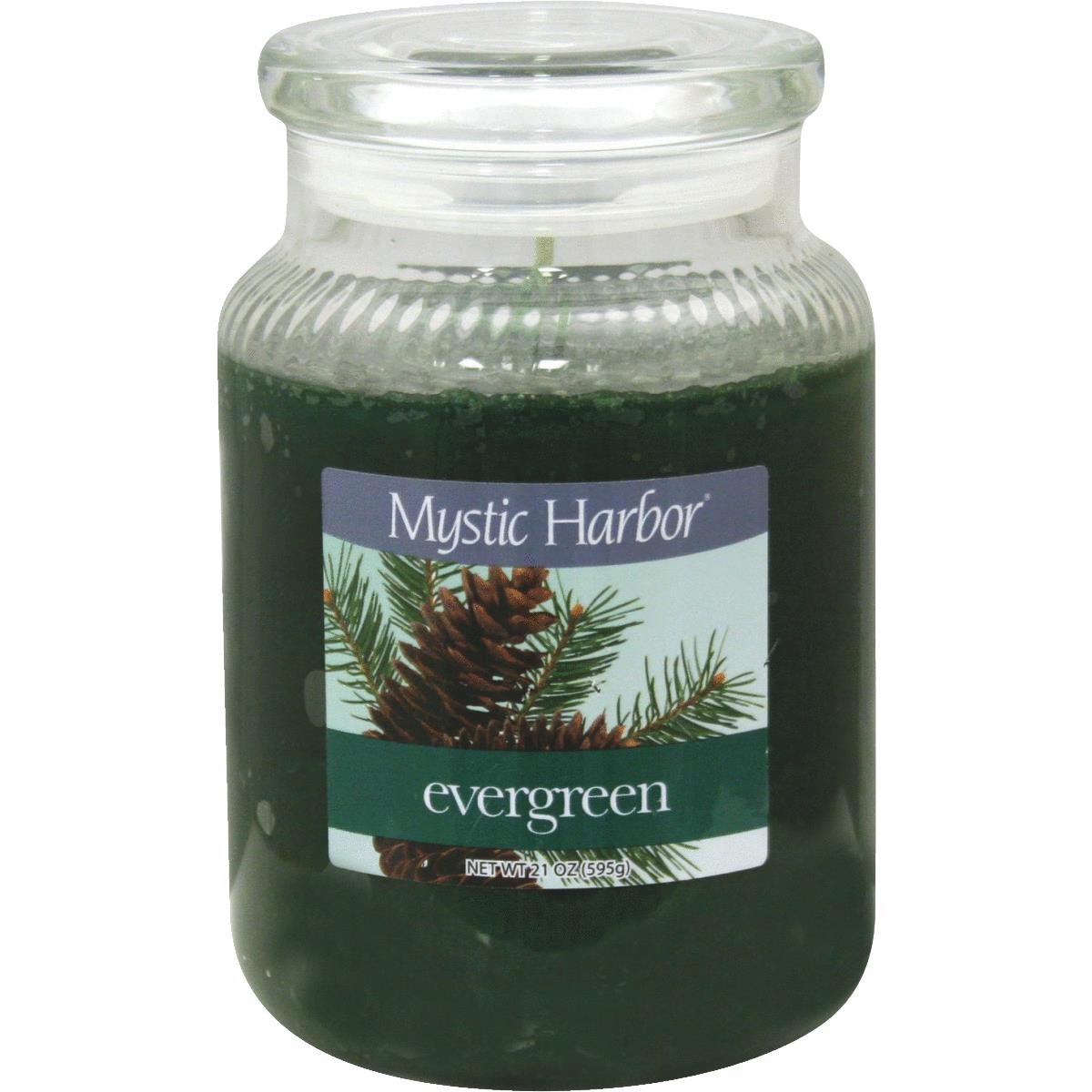 LRG EVERGREEN CANDLE