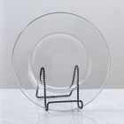 Tripar 4 In. Black Twisted Wire Plate Stand Image 2