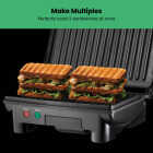 Chefman Electric Panini Press Grill and Gourmet Sandwich Maker (2 Slice) Image 5