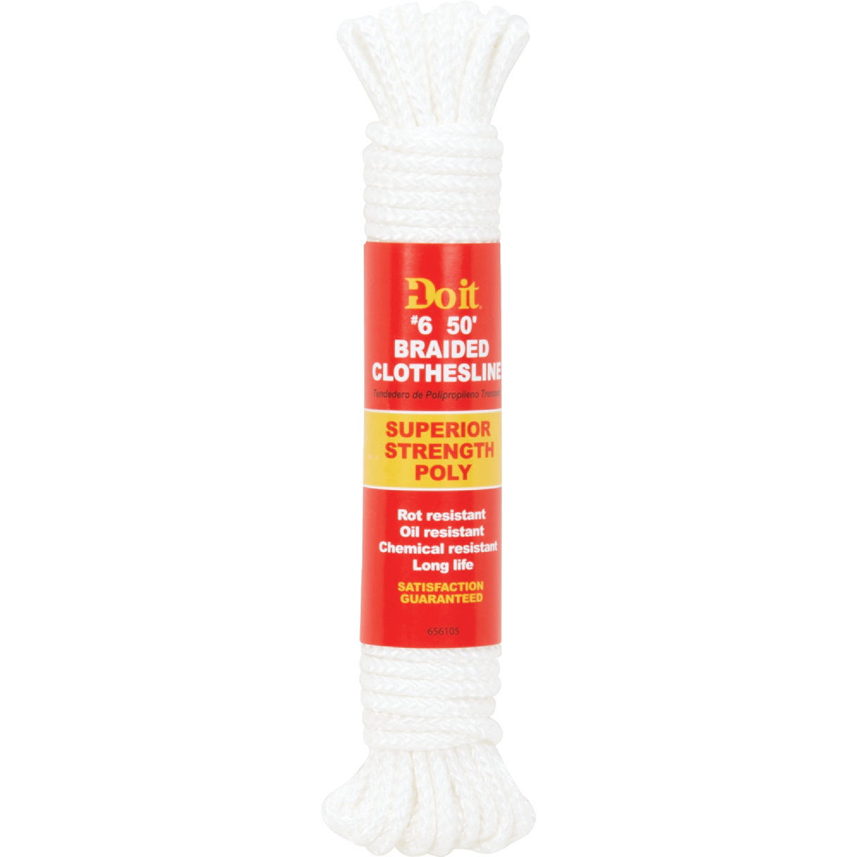 Do it Best 50 Ft. #6 Braided Clothesline
