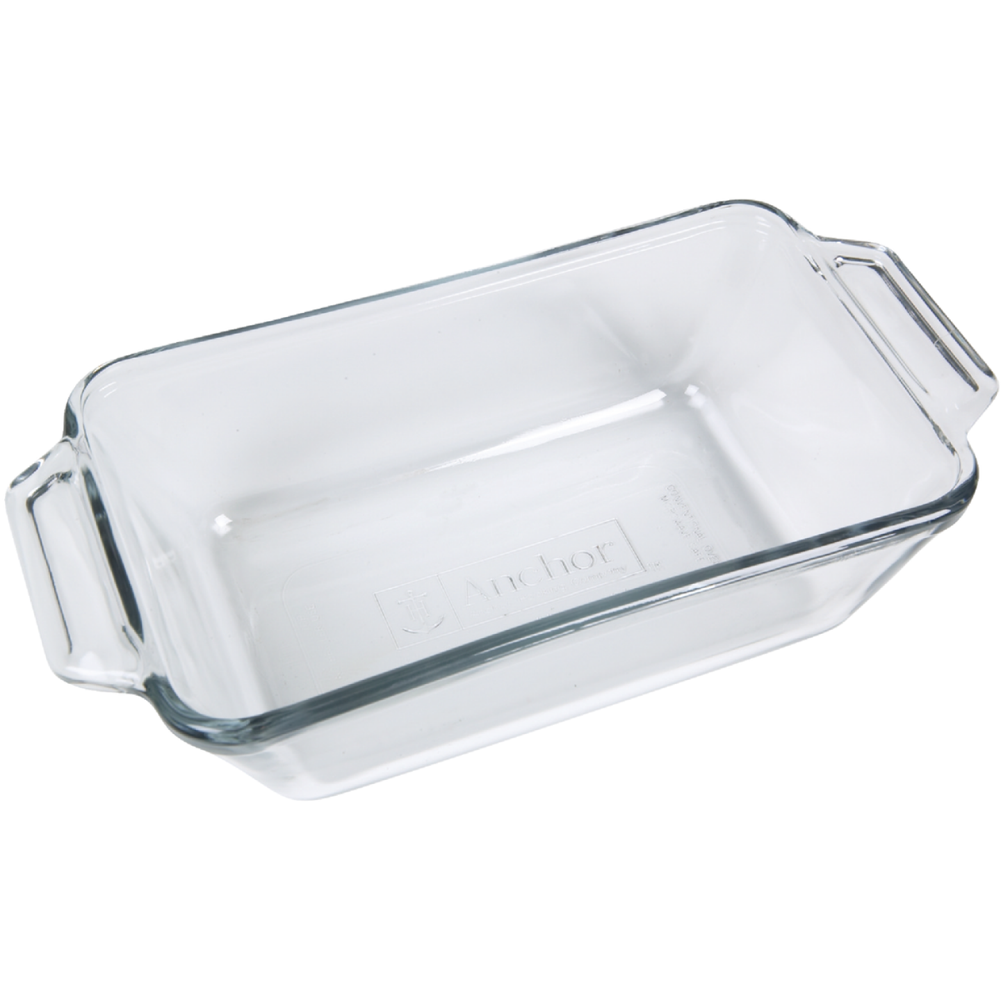 Anchor Hocking Oven Basics 1.5 Qt. 5 In. x 9 In. Glass Loaf Pan Image 1