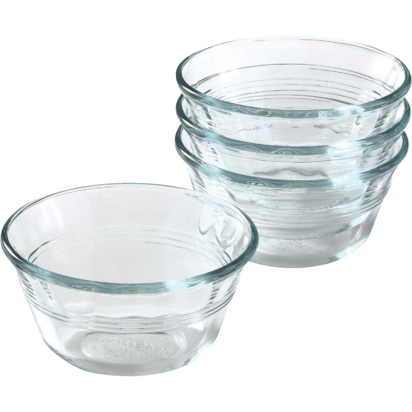 Pyrex Prepware 6 Oz. Custard Cups, (4-Pack) Image 1