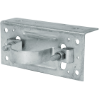 Midwest Air Tech Adjustable 2-3/8 in. Steel Fence Post Adapter Clamp Image 1