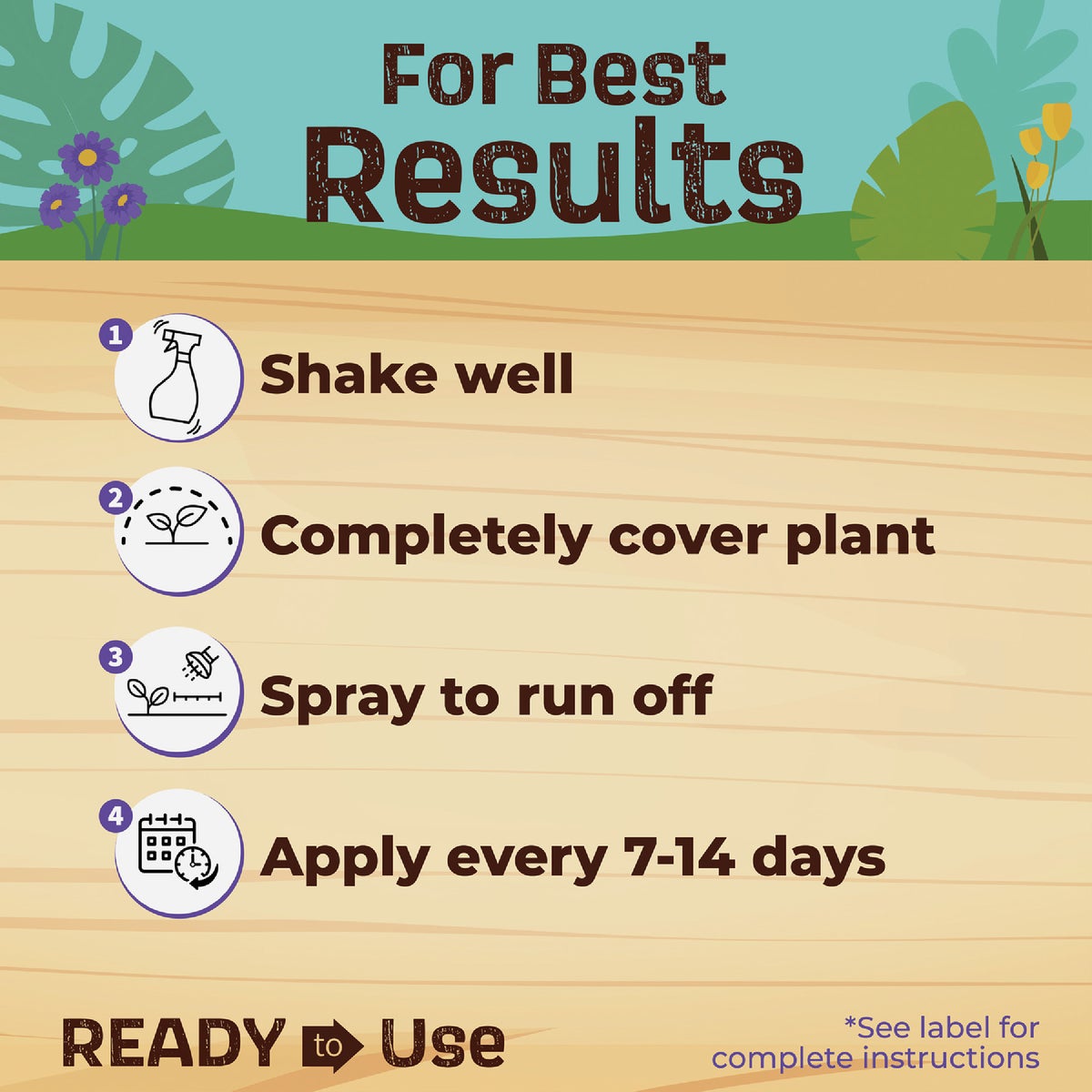 Bonide Captain Jack's 32 Oz. Ready To Use Trigger Spray Neem  Oil Fungicide, Insecticide, & Miticide Image 5