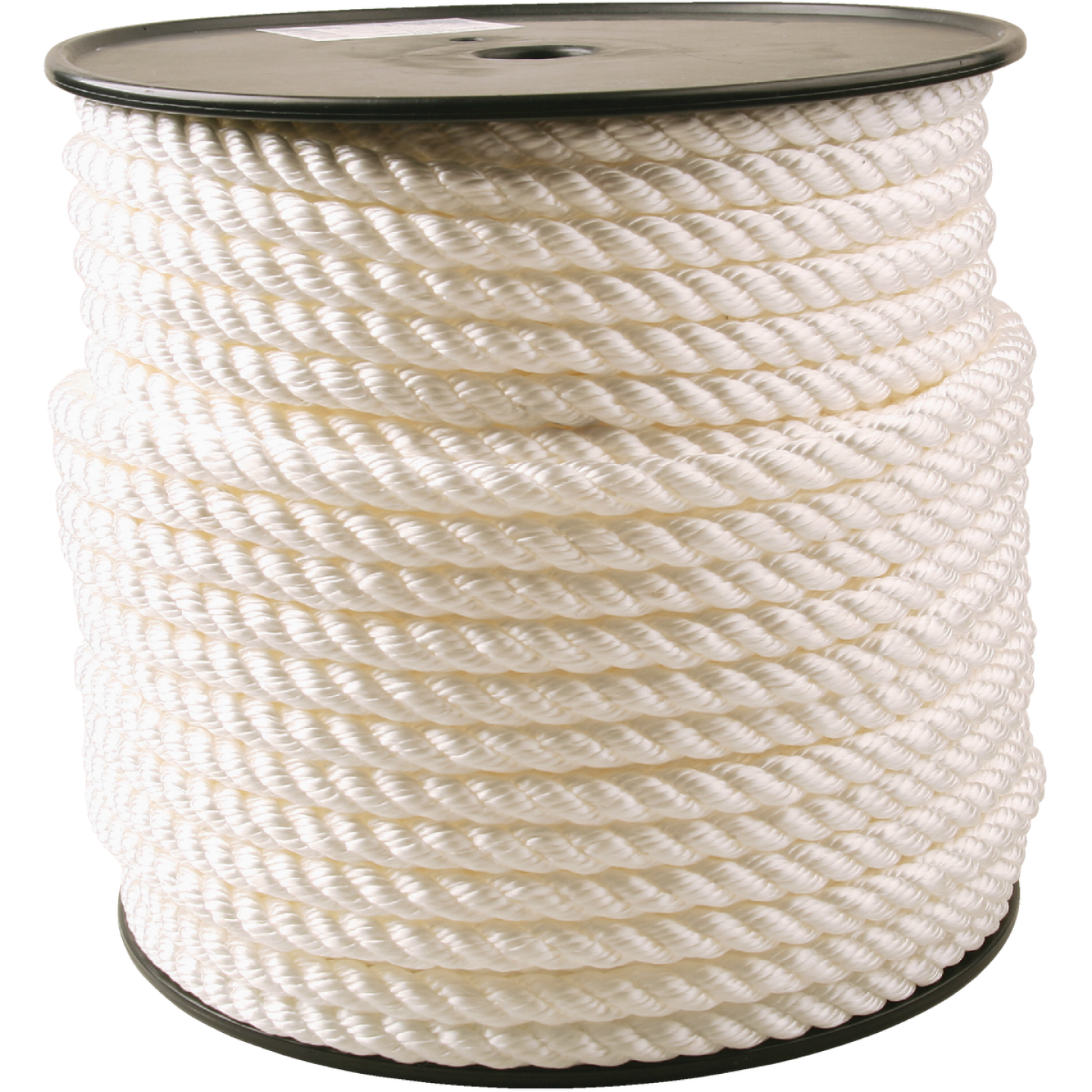 Do it Best 1/2 In. x 250 Ft. White Twisted Nylon Rope Image 1
