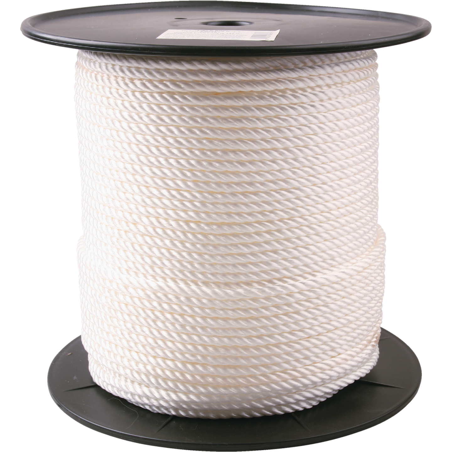 Do it Best 1/4 In. x 600 Ft. White Twisted Nylon Rope Image 1