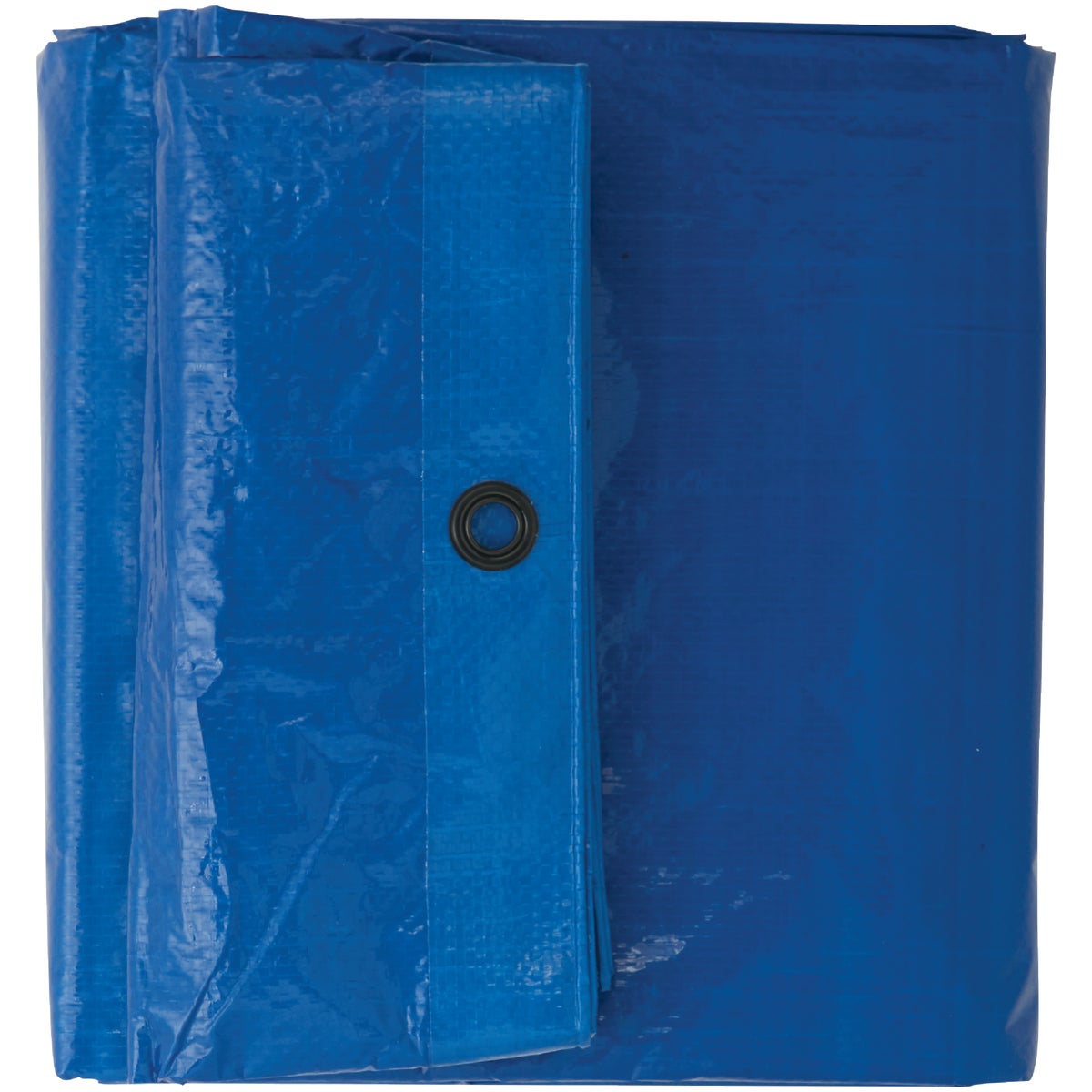 Do it Best Blue Woven 8 Ft. x 10 Ft. Medium Duty Poly Tarp Image 6