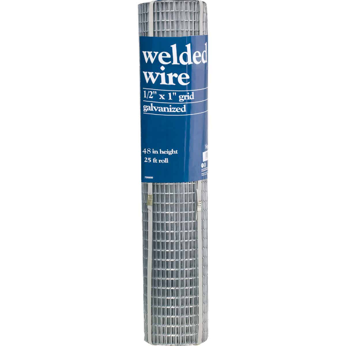 Do it Utility 48 In. H. x 25 Ft. L. (1x1/2) Galvanized Welded Wire Fence Image 2