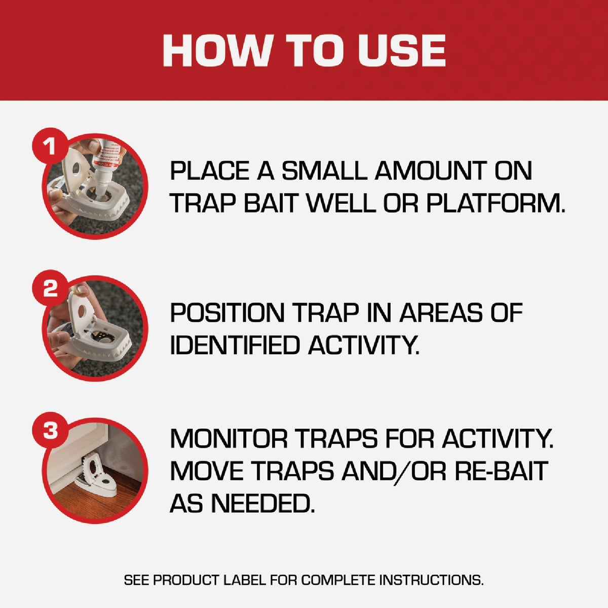 TOMCAT 1 Oz. Attractant Gel Rat & Mouse Trap Image 7